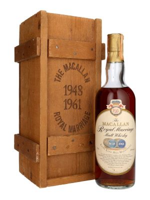 Macallan Royal Marriage - 1981 - Wooden Box